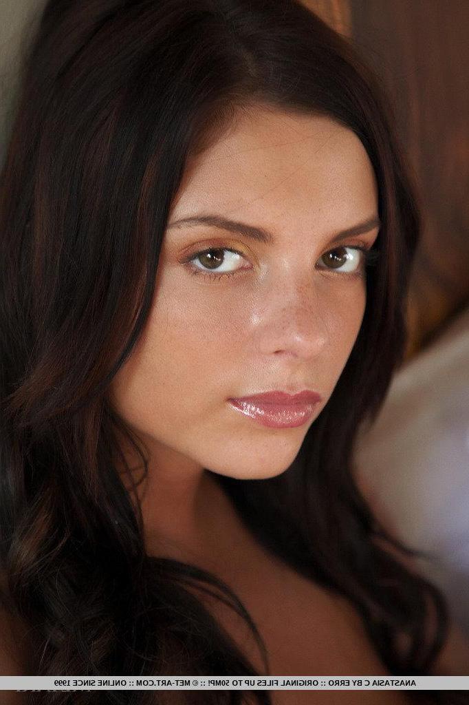 18P Pictures of gorgeous teen Anastasia C spreading her legs to give you her tight pussy