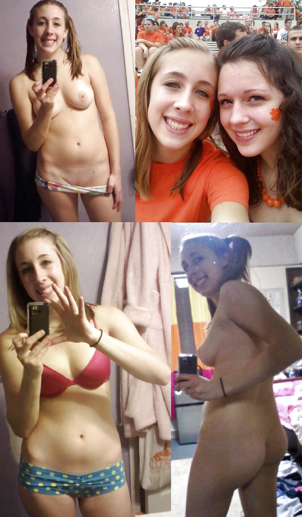 25P Real Dressed and Undressed Cuties 14