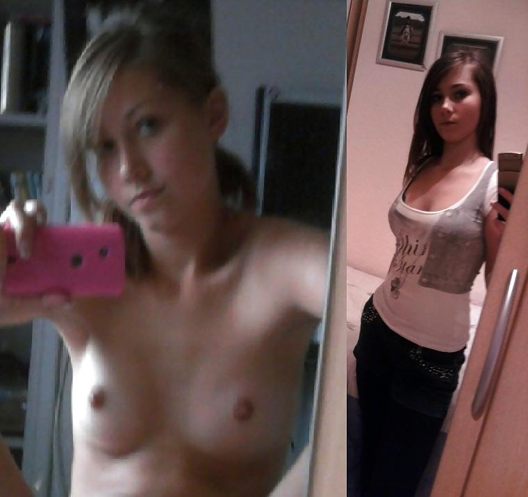 25P Real Dressed and Undressed Cuties 14
