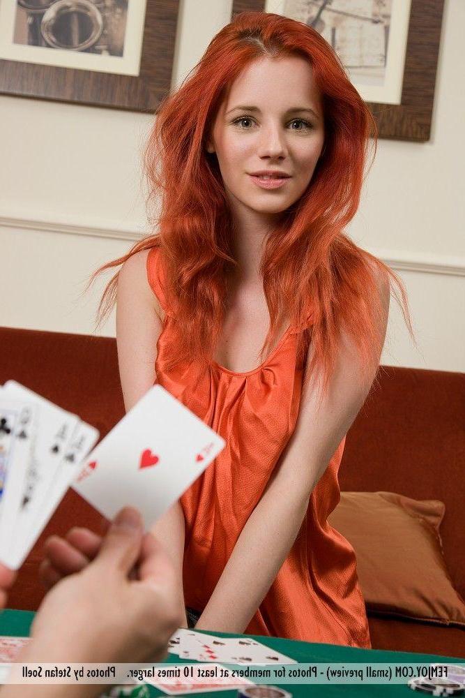 12P Pictures of redhead teen Ariel totally nude just for you