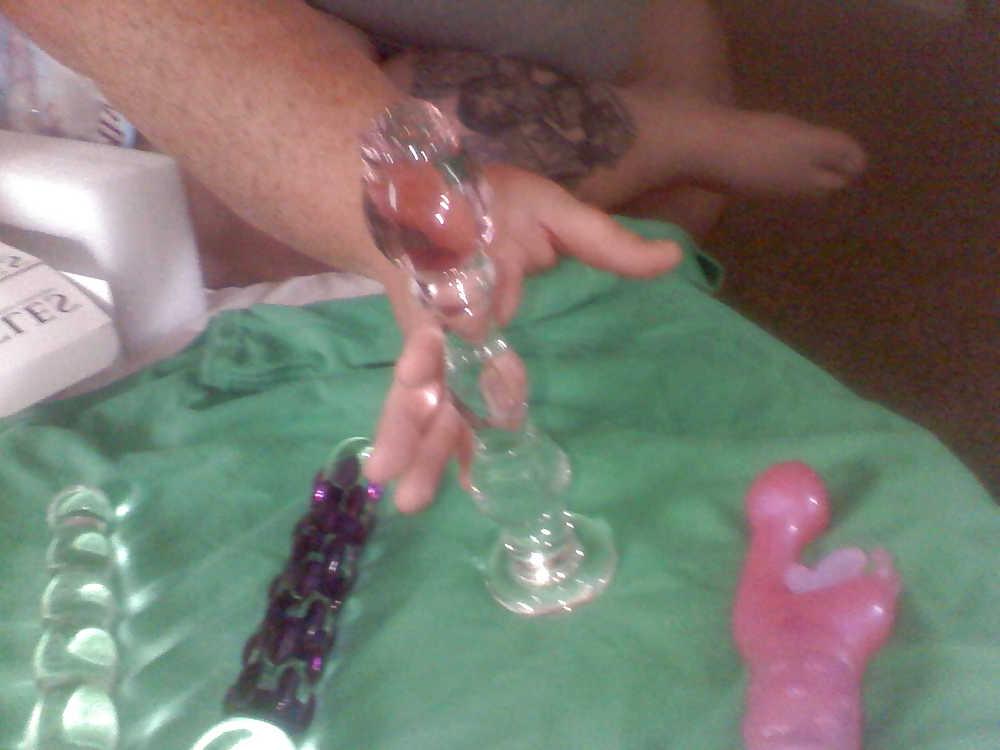 6P Our New Toys Our First Glass Ones