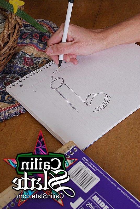 14P Pictures of Cailin Slate getting horny doing her homework