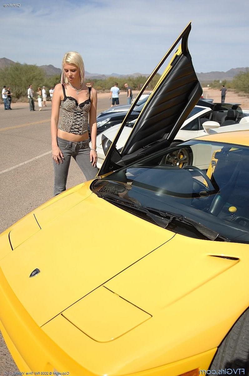 20P Pictures of Christine Alexis exposing her fun parts in public