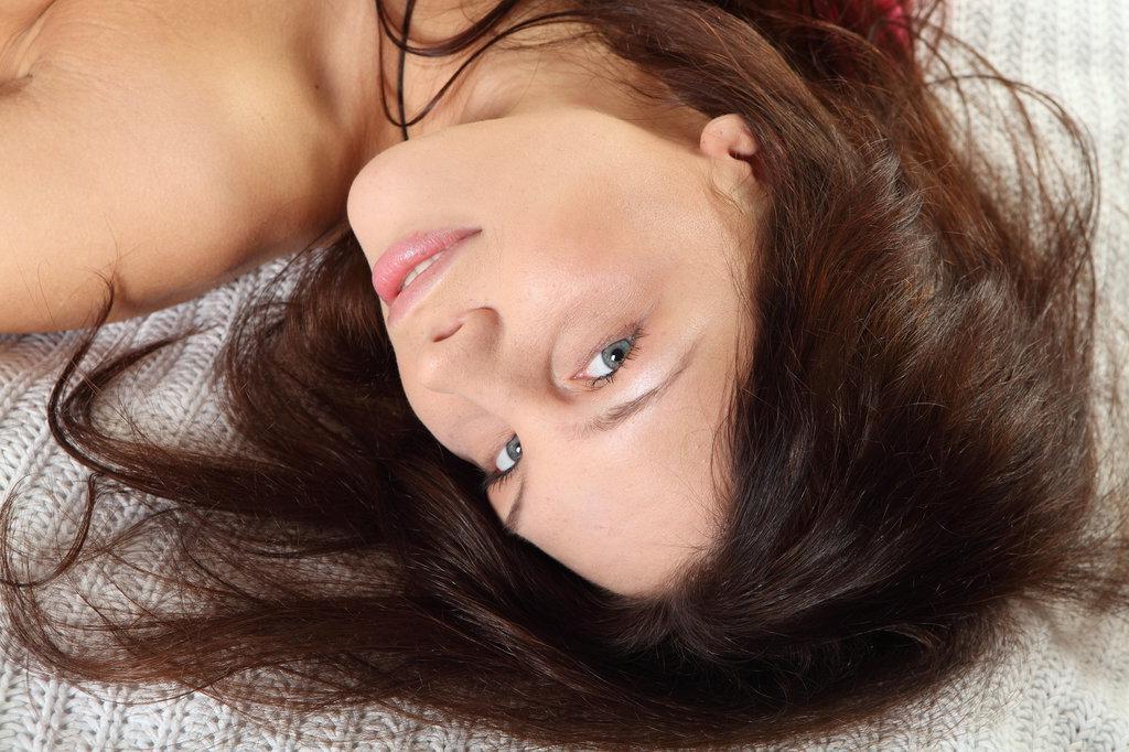 12P Galina A pulls aside her panties to show you her wet pussy