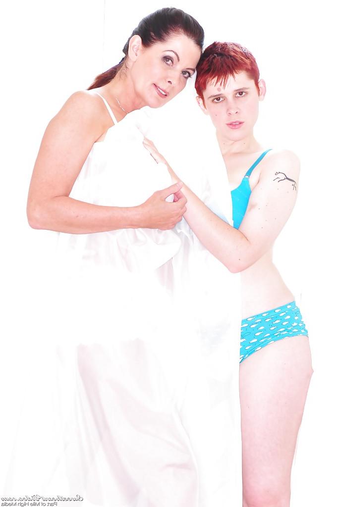 16P Magdalene St. Michaels & Lily Cade stripping and kissing each other