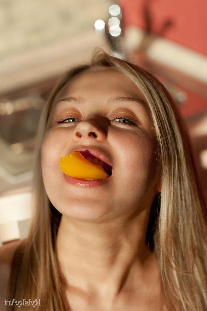 16P Blonde teen Gina D gives you her amazing body in "Peachi"