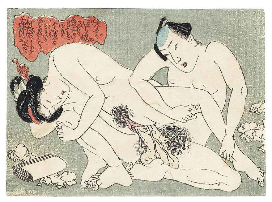 25P Printed Ero and Porn Art 2 - Japanese Shungas (1)