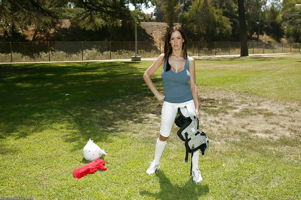 16P Hot McKenzie Lee plays football but prefers to play with a big cock