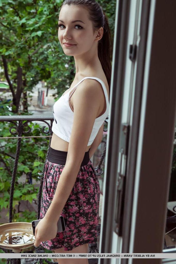 18P Brunette teen Iva gives you her tight pussy in "Dollsa"