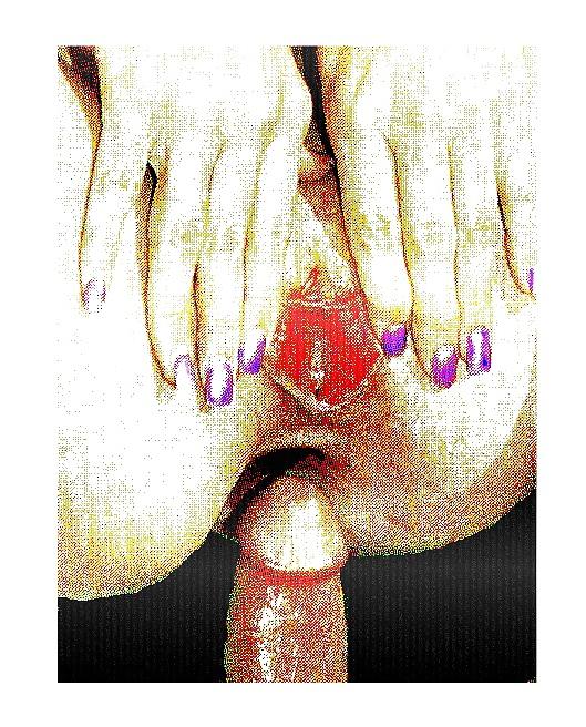 24P Cock member penis dick erection art funny