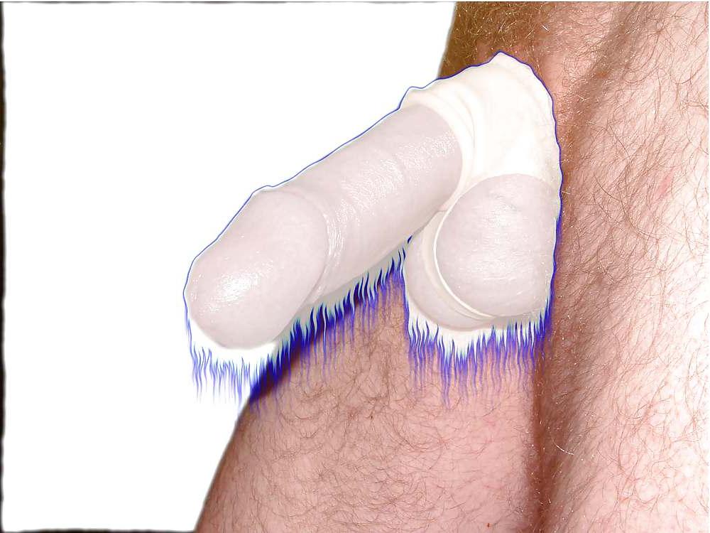 24P Cock member penis dick erection art funny