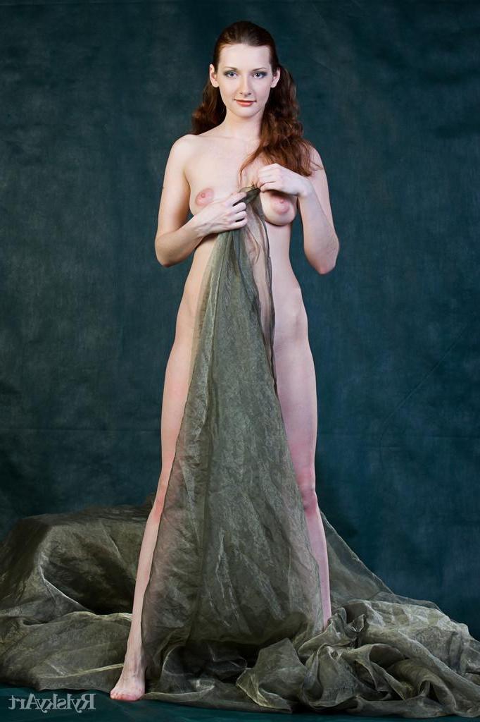 16P Busty redhead Jodie A shows off her nude body in "Bolou"