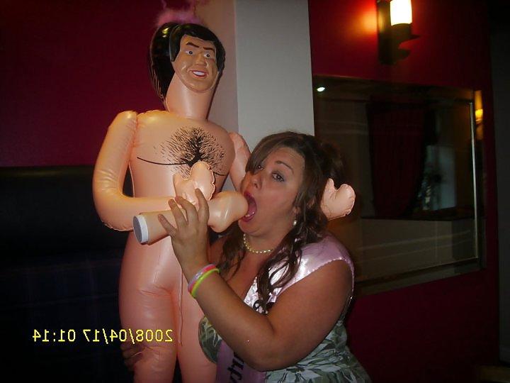 24P Bride To Be Getting Tea-Bagged