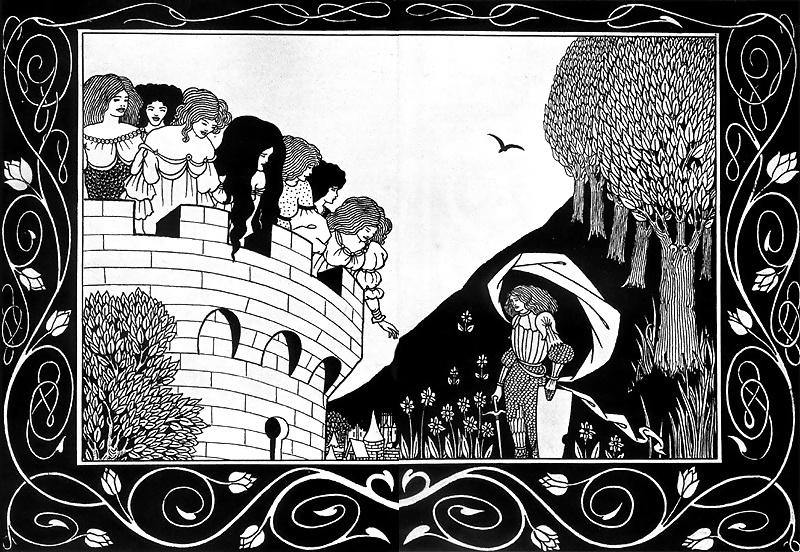 25P Ornamental and Voluptuous Art Nouveau 2 - Aubrey Beardsley