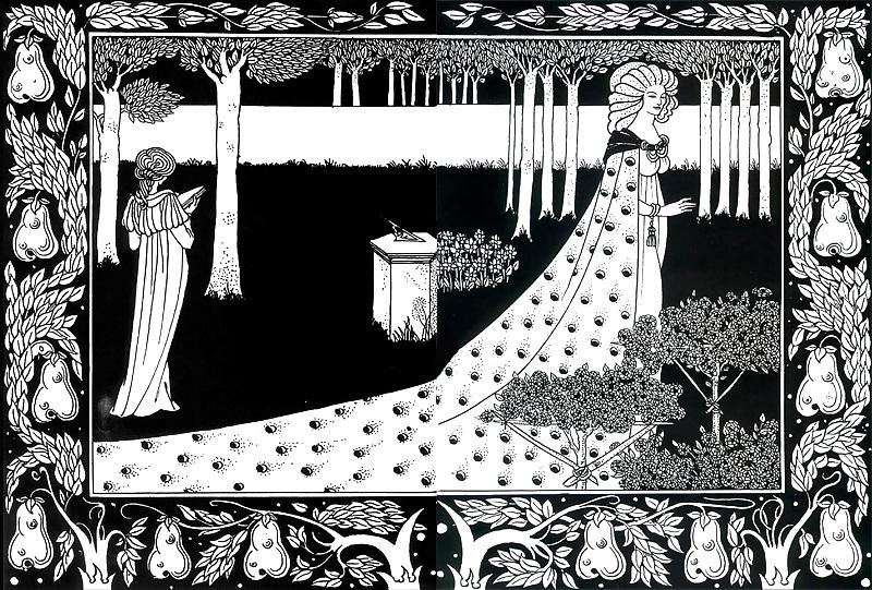25P Ornamental and Voluptuous Art Nouveau 2 - Aubrey Beardsley