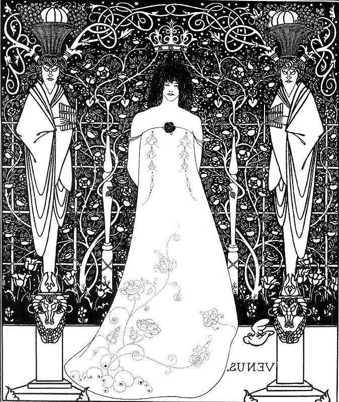 25P Ornamental and Voluptuous Art Nouveau 2 - Aubrey Beardsley