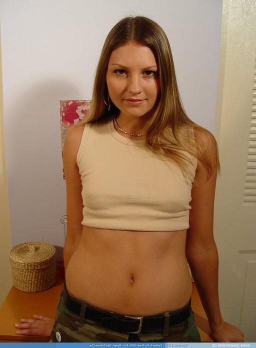 15P Josie gets topless for the camera