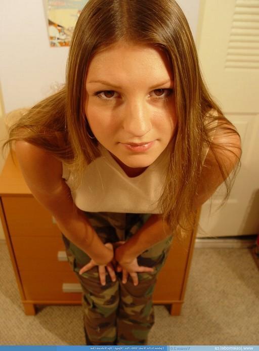 15P Josie gets topless for the camera