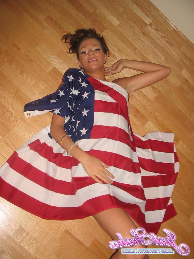 20P Pictures of Just Sasha gettign kinky this 4th of July