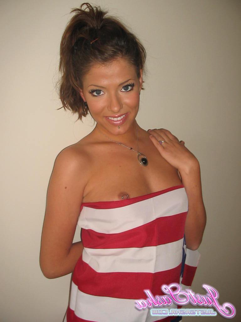 20P Pictures of Just Sasha gettign kinky this 4th of July