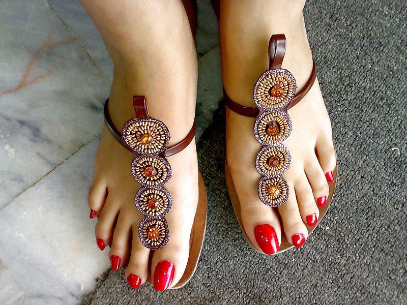 25P Indian and paki feet heels sandals. FB and web pics