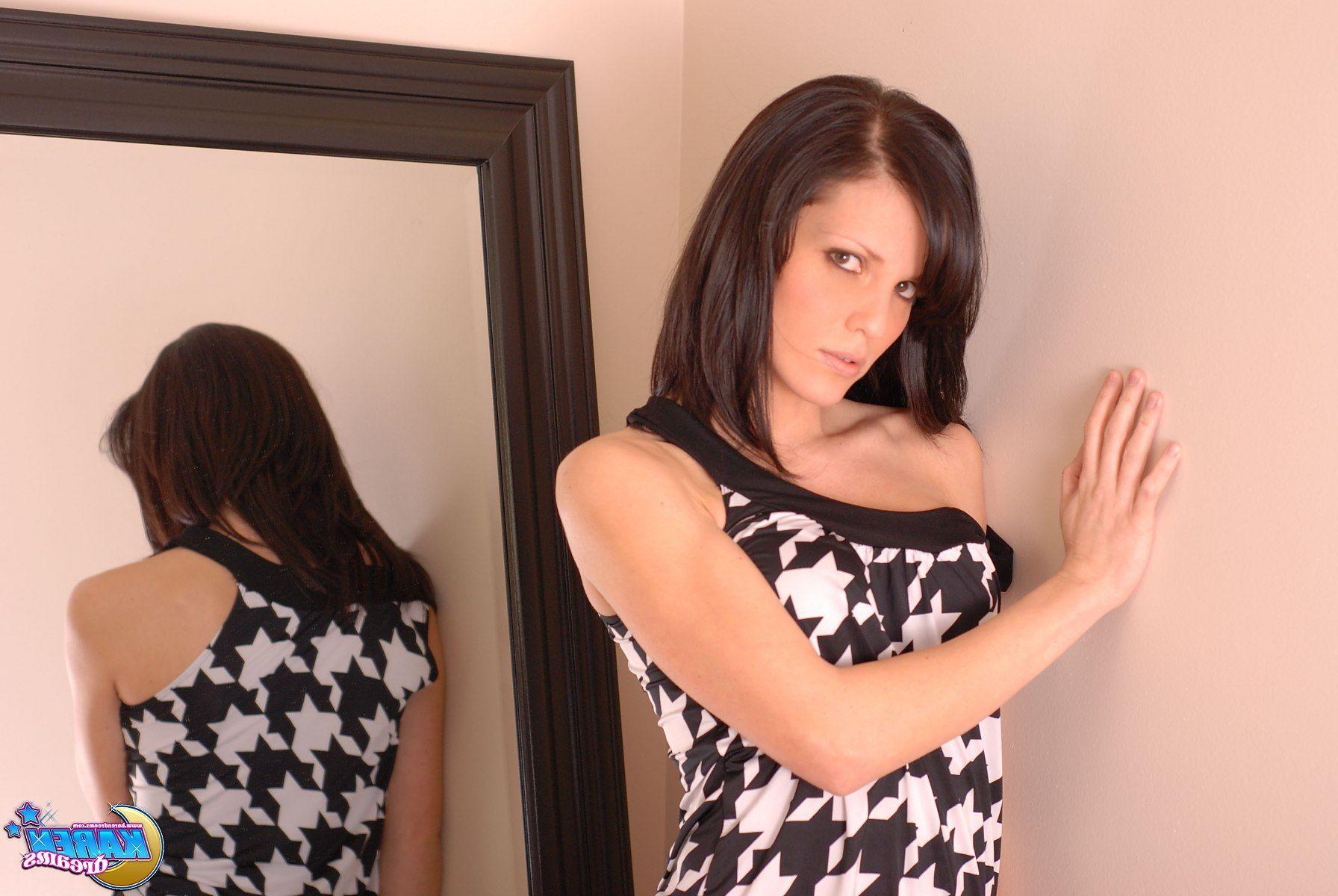 20P Pictures of Karen Dreams showing you her boobs