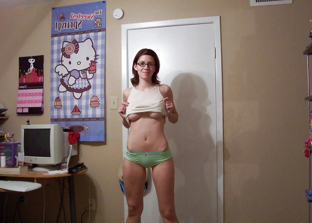 9P Girl with Glasses