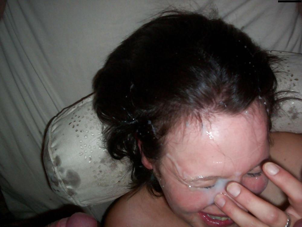 25P BRITISH CHUBBY SLUTS LOVES CUM IN HER FACE
