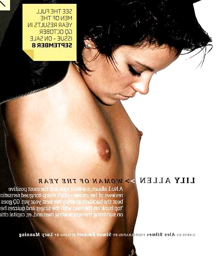 25P Lily Allen Topless & Ass Photos