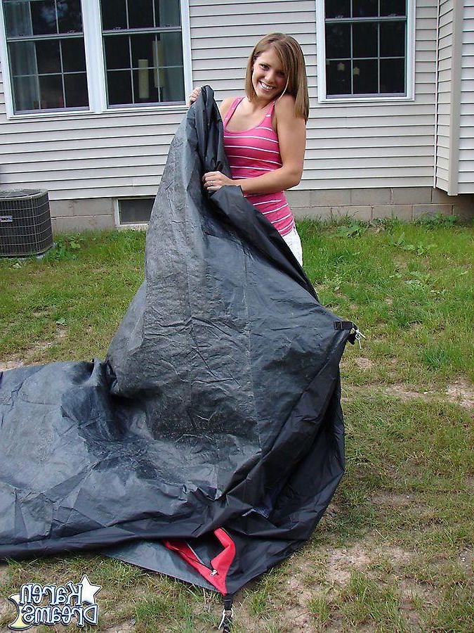 20P Pictures of Karen Dreams pitching your tent