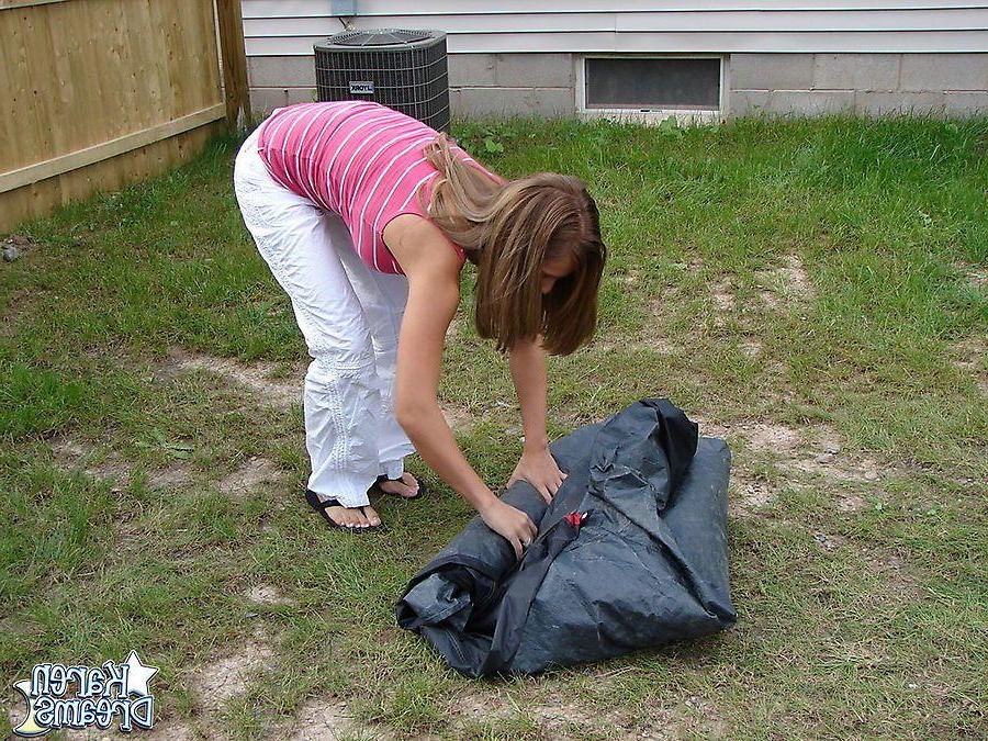 20P Pictures of Karen Dreams pitching your tent