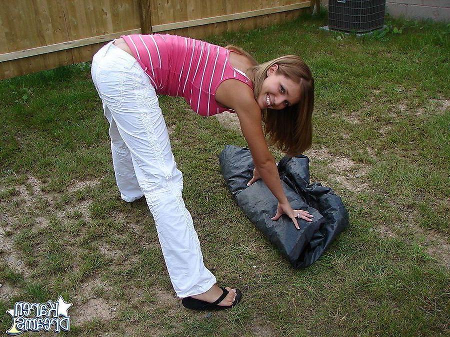 20P Pictures of Karen Dreams pitching your tent