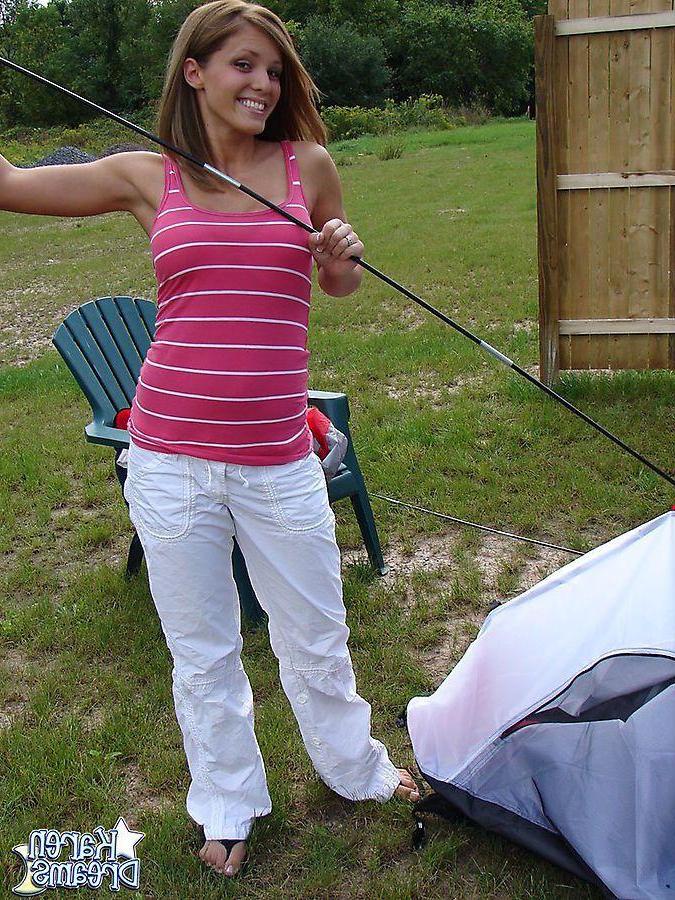 20P Pictures of Karen Dreams pitching your tent