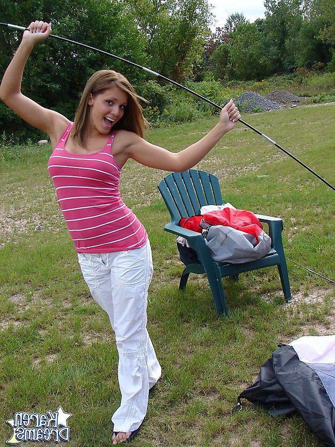 20P Pictures of Karen Dreams pitching your tent