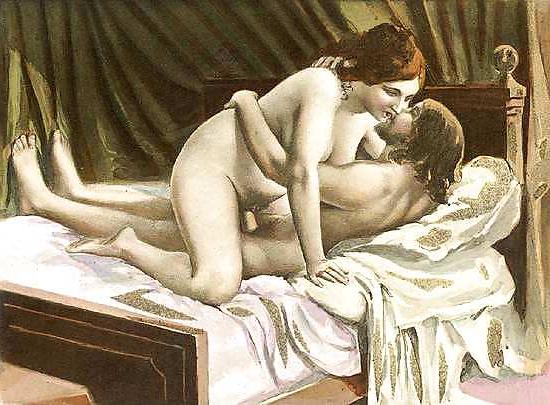 8P Printed Ero and Porn Art 7  - Giulio Romano