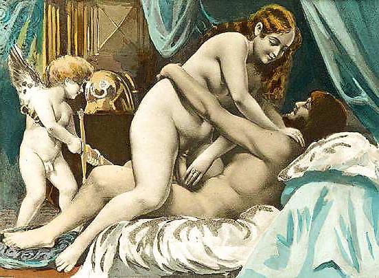 8P Printed Ero and Porn Art 7  - Giulio Romano