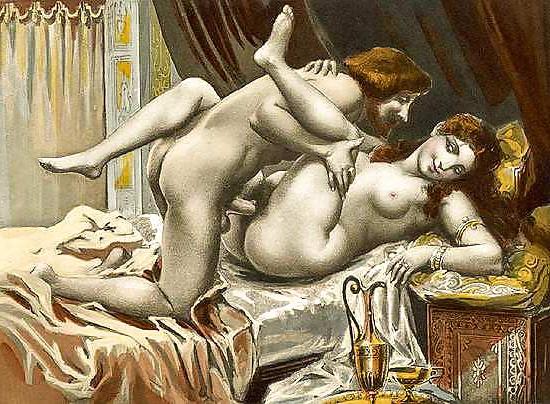 8P Printed Ero and Porn Art 7  - Giulio Romano