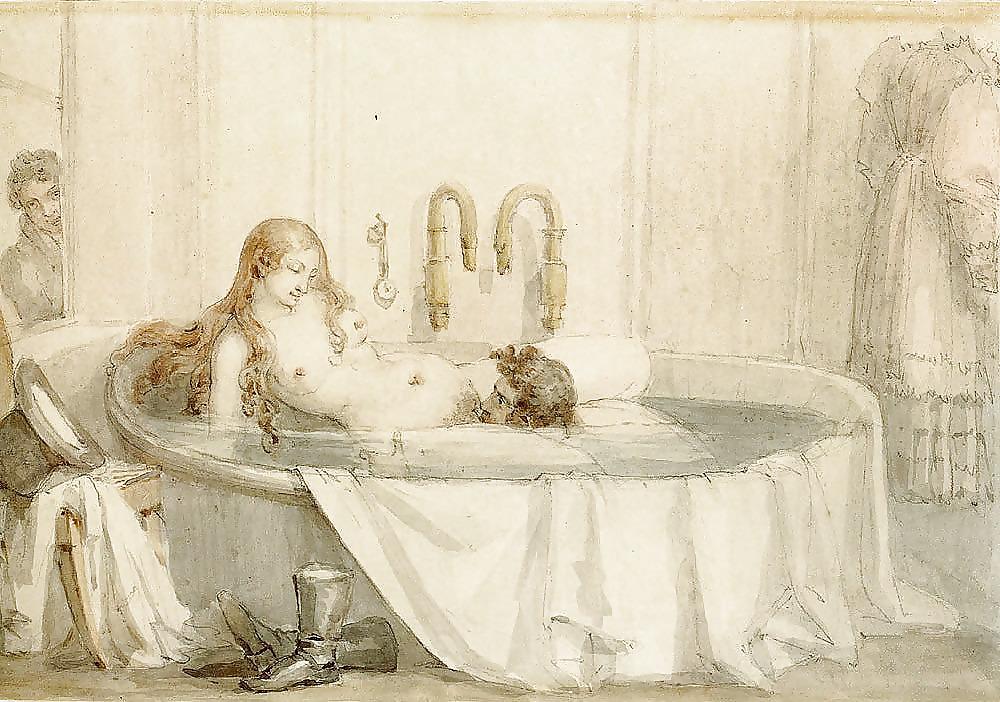 10P Drawn Ero and Porn Art 8 - Artist N.N. (1) c. 1800