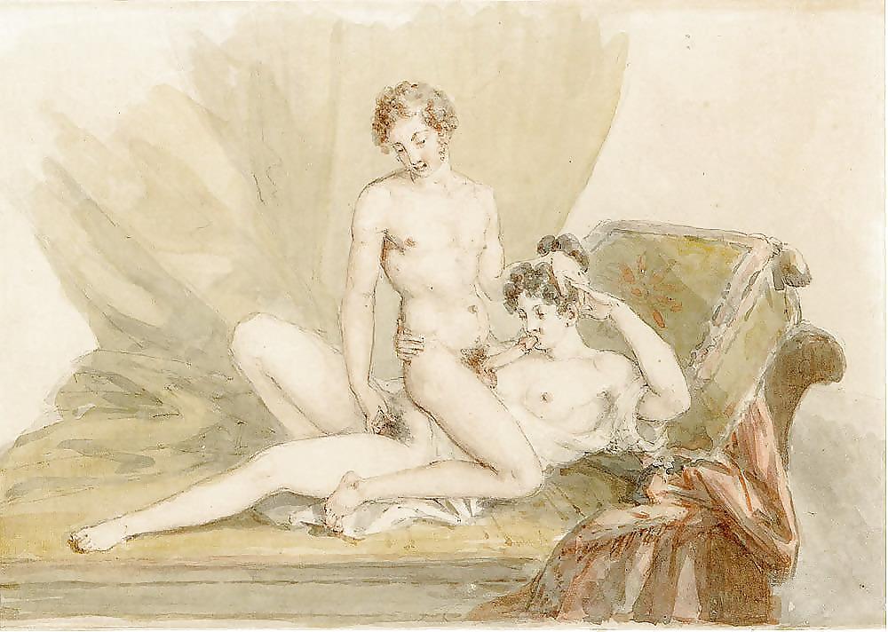 10P Drawn Ero and Porn Art 8 - Artist N.N. (1) c. 1800