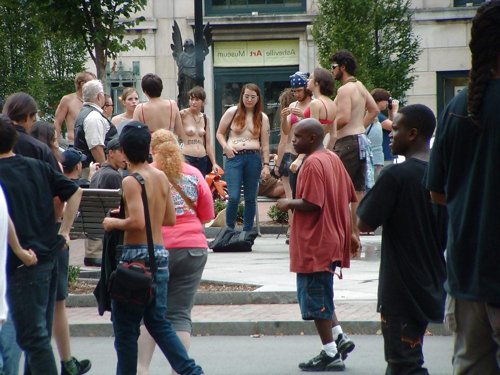 4P Go topless day in asheville nc