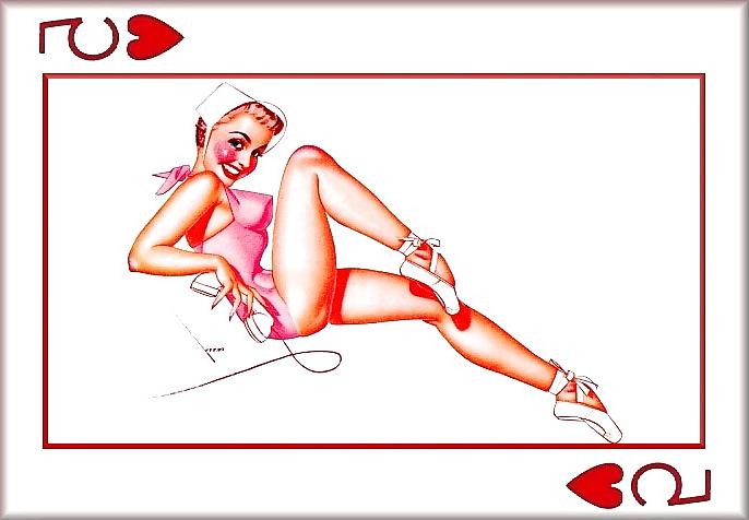 24P Pin-up Art 9 - George Petty