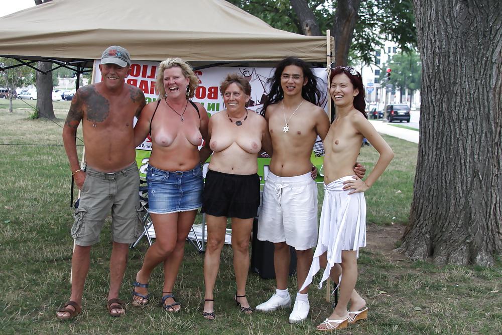 25P National Go Topless Day In DC - 21 Aug 2011