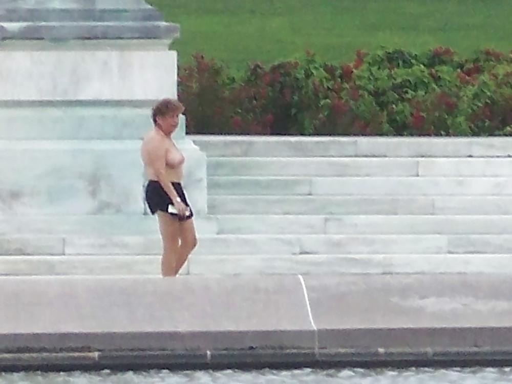 25P National Go Topless Day In DC - 21 Aug 2011