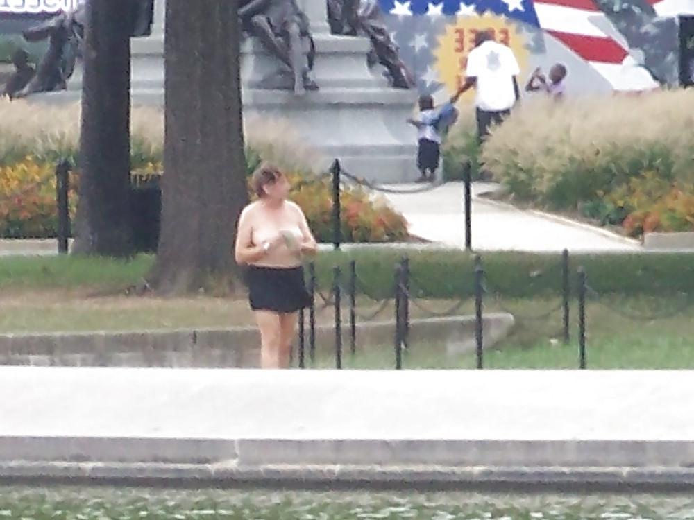 25P National Go Topless Day In DC - 21 Aug 2011