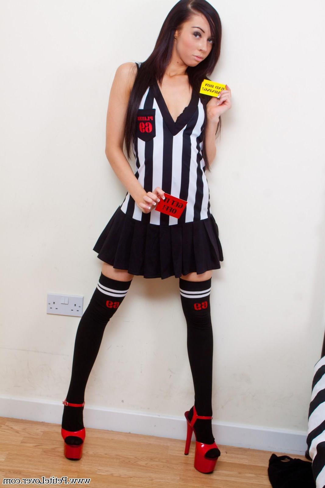 16P Petite British girl Lexi shows off her pussy lips for you