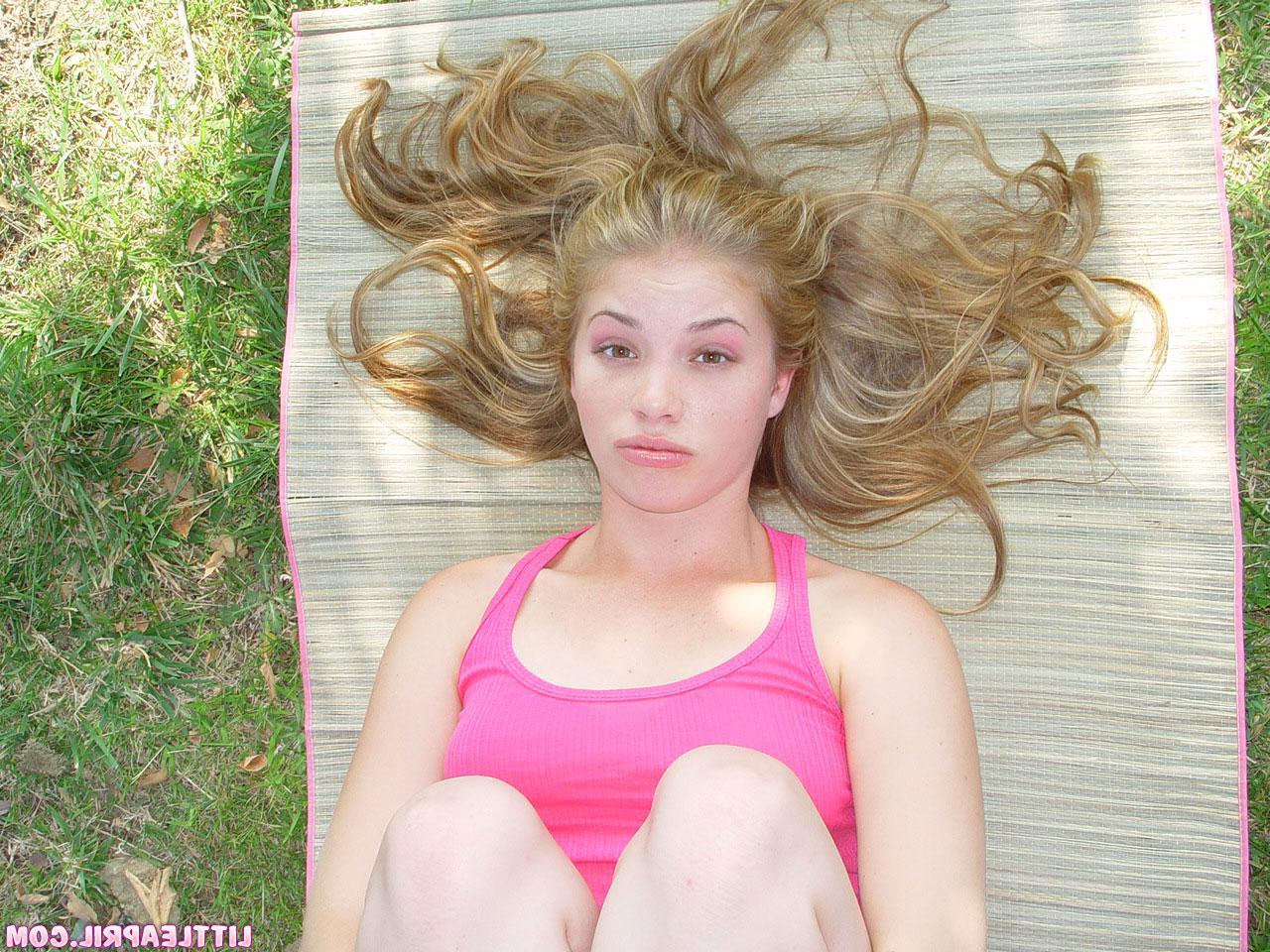 17P Pictures of Little April exposing herself in public