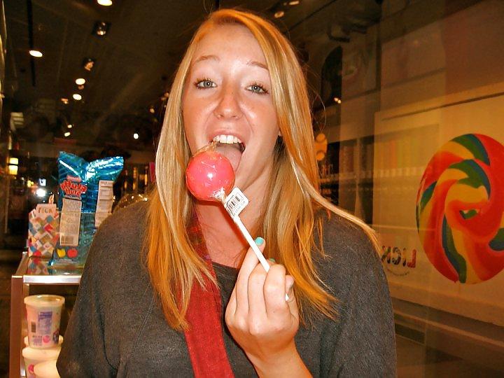 25P Cute Teens -Mouth Wide Open 