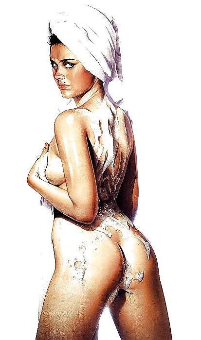 25P Pin-up Art 10 - Hajime Sorayama (1)