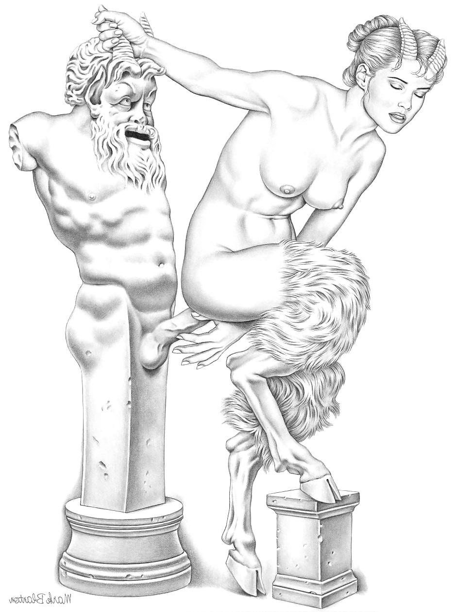 25P Drawn Ero and Porn Art 10 - Mark Blanton (2): Sartyromania
