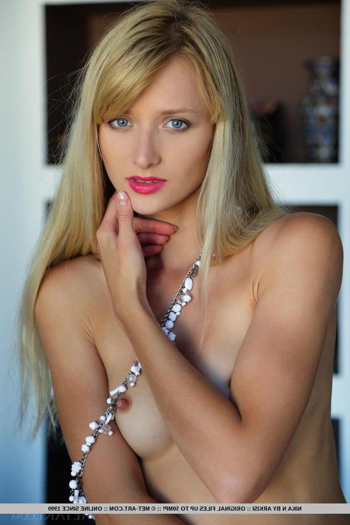 18P Blonde beauty Nika N shows off her long legs and tight pussy in "Imillah"